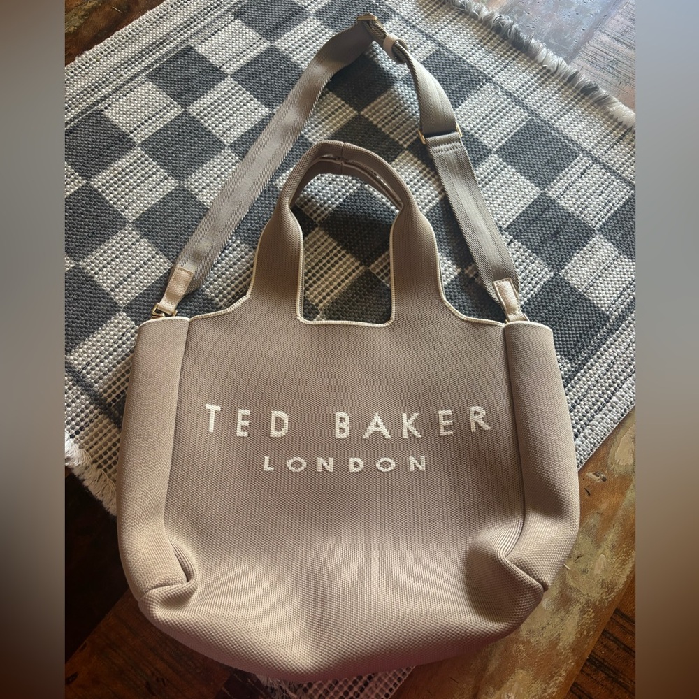 •READ DESCRIPTION•Ted Baker Taupe Shoulder Bag